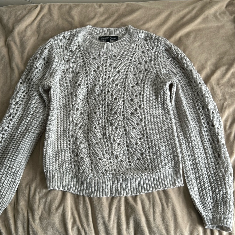 Open Knit Sweater